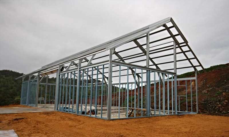 اسکلت فلزی در کرمان