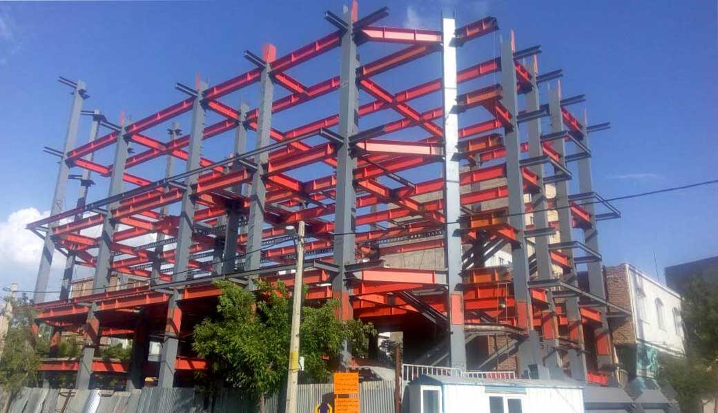 اسکلت فلزی کرمان